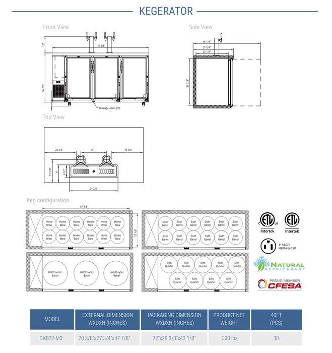 Dukers Kegerator