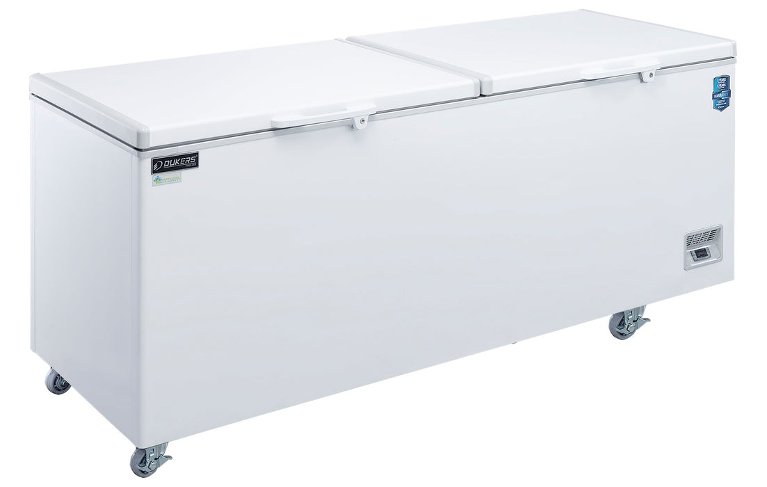 Dukers Solid Top Chest Freezer