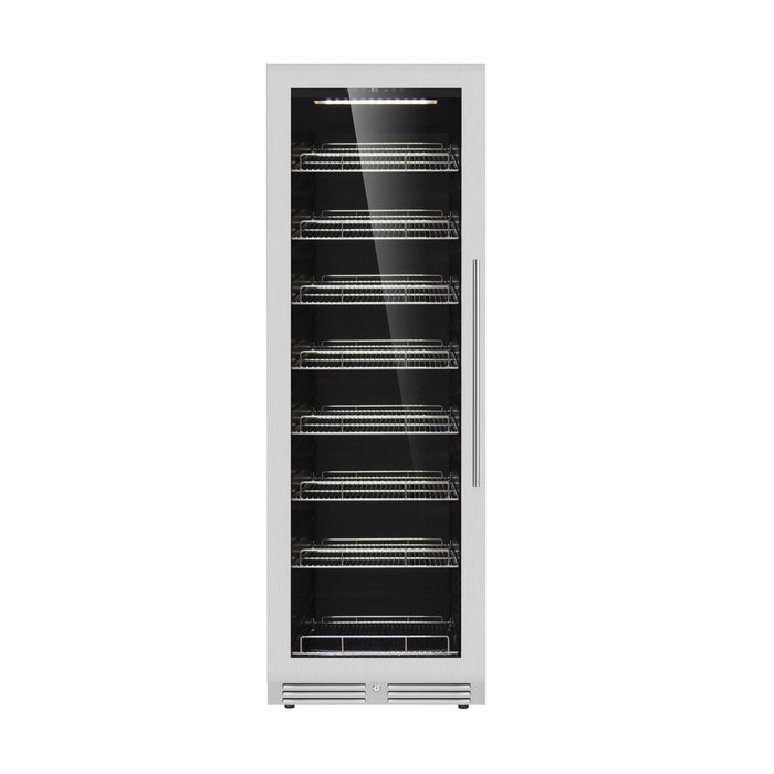 KingsBottle Beverage Refrigerator With Low-E Glass Door