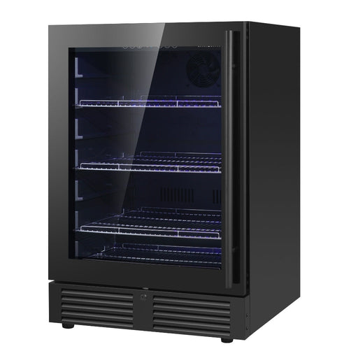 KingsBottle Beverage Refrigerator With Low-E Glass Door