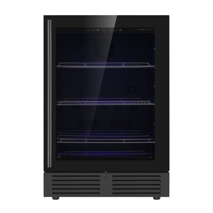 KingsBottle Beverage Refrigerator With Low-E Glass Door