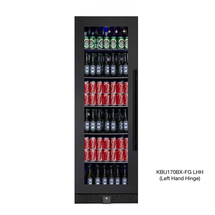 KingsBottle Beverage Refrigerator With Glass Door