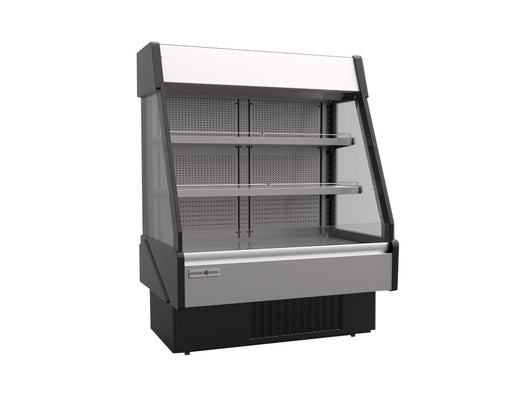 Hydra-Kool Grab-and-Go Low Profile Open Merchandiser with Rear Loading and Manual Front Shutter