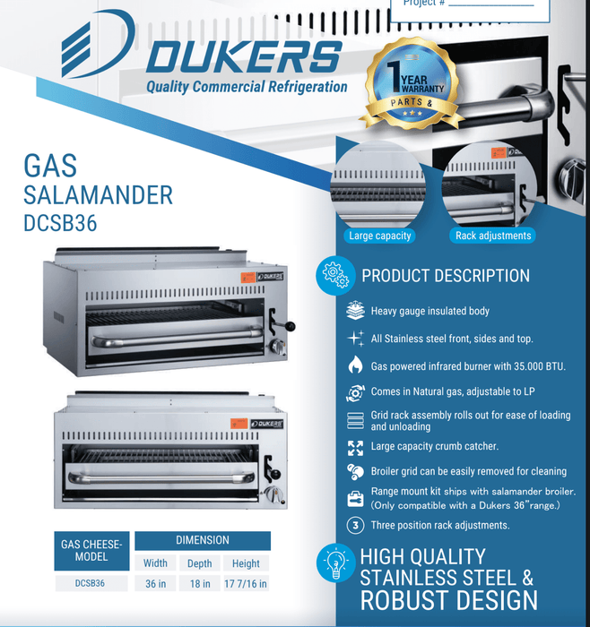 Dukers Gas Salamander