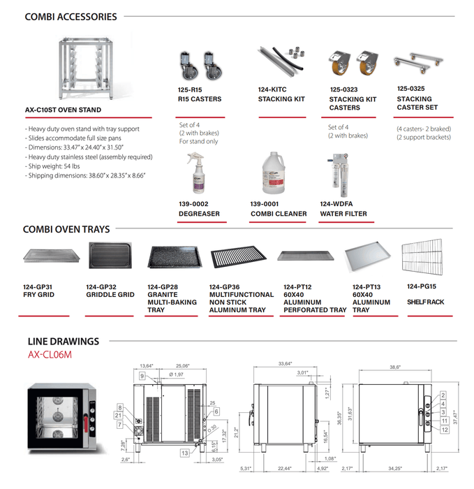 Axis Full-Size Combi Oven