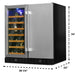 Smith & Hanks Dual Zone Wine & Beverage Cooler