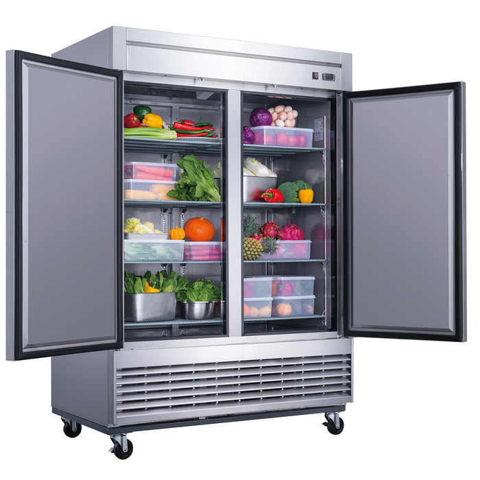 Dukers Commercial Reach In Refrigerator