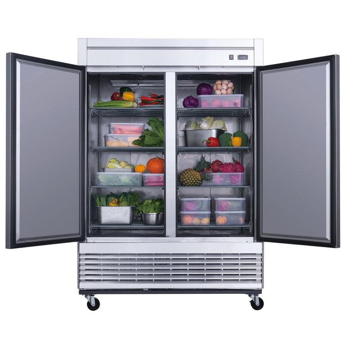 Dukers Commercial Reach In Refrigerator