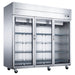 Dukers Commercial Reach In Refrigerator