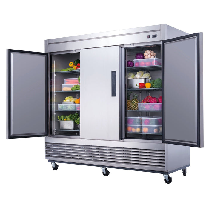 Dukers Commercial Reach In Refrigerator