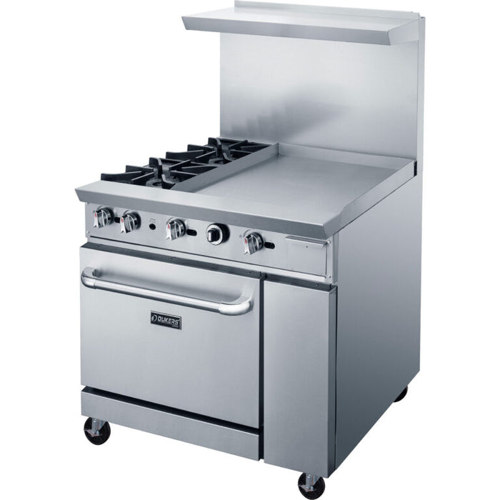 Dukers Range with Optional Griddle