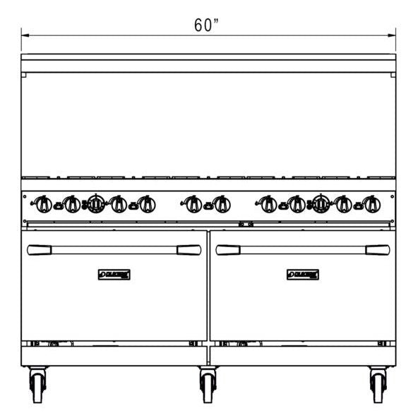 Dukers Range with Optional Griddle