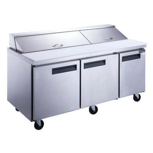 Dukers Commercial Food Prep Table with Optional Mega Top