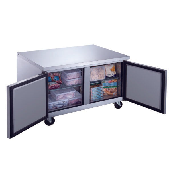Dukers Undercounter Freezer in Stainless Steel
