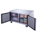 Dukers Undercounter Freezer in Stainless Steel