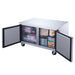 Dukers Undercounter Freezer in Stainless Steel