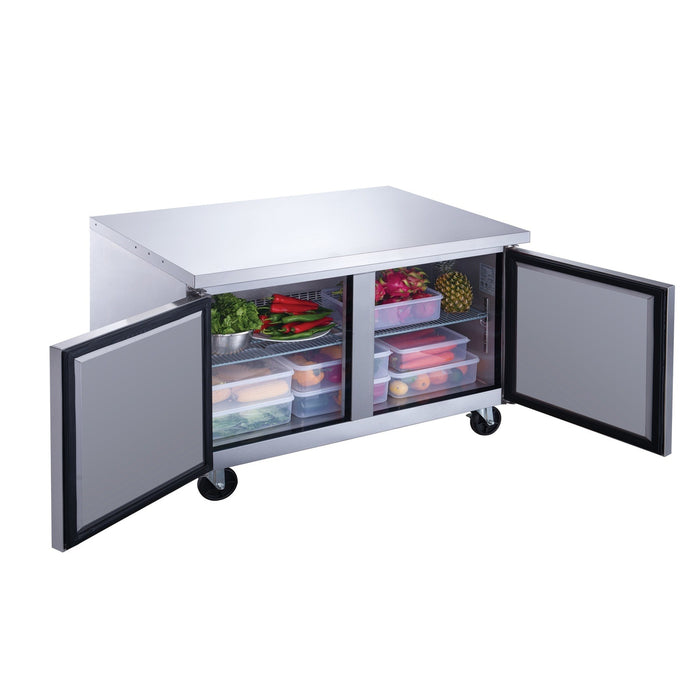Dukers Undercounter Refrigerator in Stainless Steel
