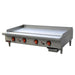 Sierra Range SRTG-48 48" Gas Griddle w/ Thermostatic Controls - 1" Steel Plate, Convertible