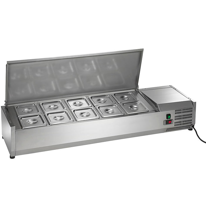 Arctic Air ACP55 55″ Refrigerated Countertop Condiment Prep Station