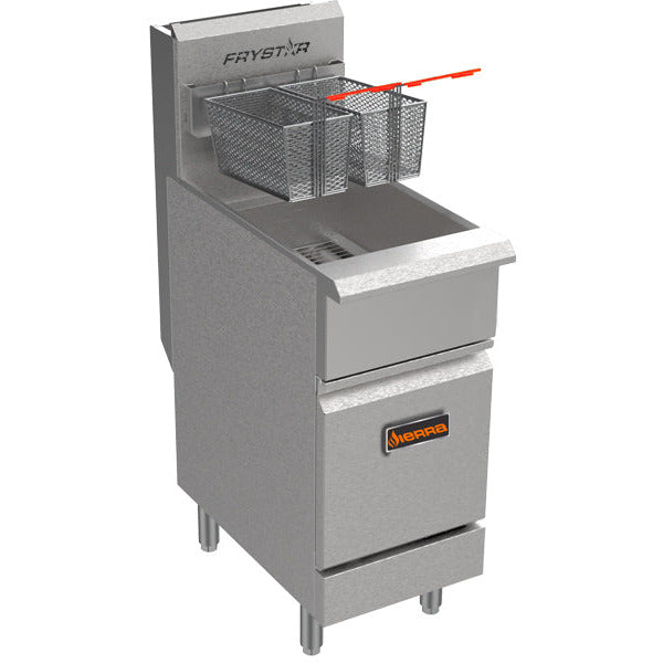 Sierra Range FRYSTAR500 Gas Fryer - (1) 50 lb Vat, Floor Model