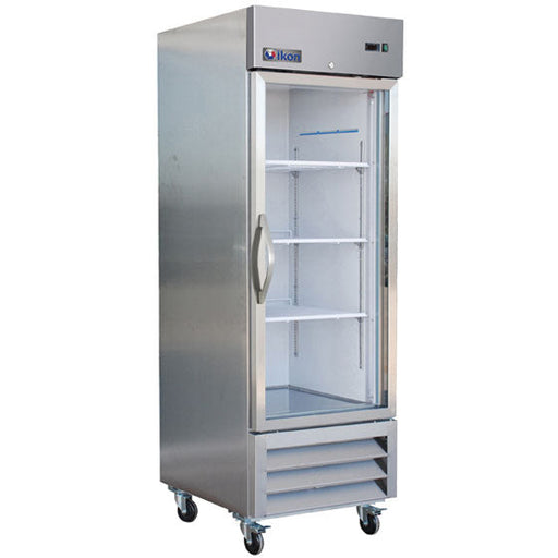 IKON IB27FG 26 4/5" One Section Reach In Freezer, 1 Glass Door, 115v