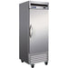 IKON IB27R 26 4/5" One Section Reach In Refrigerator, 1 Right Hinge Solid Door, 115v