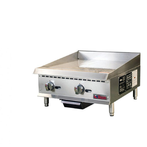 IKON IMG-12 12" Gas Griddle w/ Manual Controls - 3/4" Steel Plate, Natural Gas/Liquid Propane