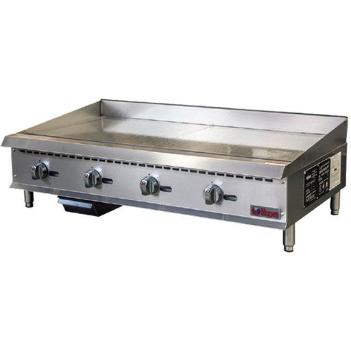 IKON IMG-48 48" Gas Griddle w/ Manual Controls - 3/4" Steel Plate, Natural Gas/Liquid Propane