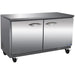 IKON IUC36F, 36" 2 Solid Door Undercounter Freezer