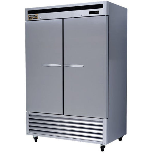 Kool-It KBSF-2 54" Two Section Reach In Freezer - 2 Solid Doors, 115v