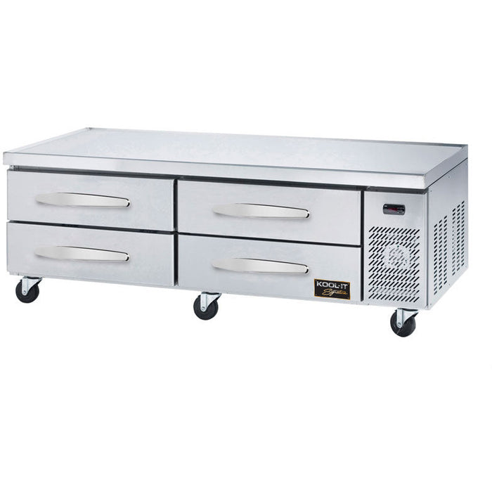 Kool-It KCB-74-4M 74 1/8" Chef Base w/ 4 Drawers - 115v