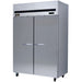 Kool-It KTSR-2 54" Two Section Reach In Refrigerator - 2 Left/Right Hinge Solid Doors, 115v
