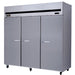 Kool-It KTSF-3 81" Three Section Reach In Freezer - 3 Solid Doors, 115v