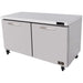 Kool-It KUCR-60-2 60" W Undercounter Refrigerator w/ 2 Sections & 2 Doors, 115v
