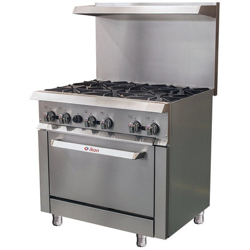 IKON IR-6-36 35 9/10" 6 Burner Gas Range w/ Standard Oven, Natural Gas