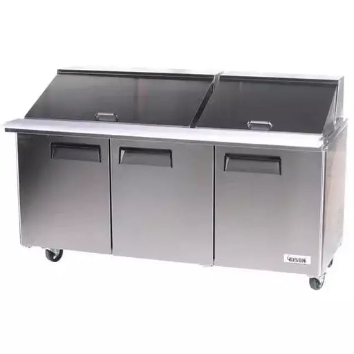 Bison Three Door Mega Top Sandwich Unit BST-72-30