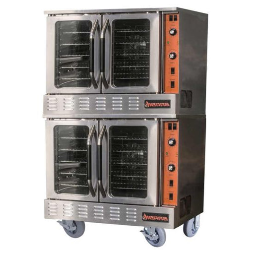 Sierra Range SRCO-2 Double Full Size Convertible Gas Convection Oven - 108,000 BTU